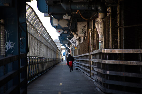 people walking on the street