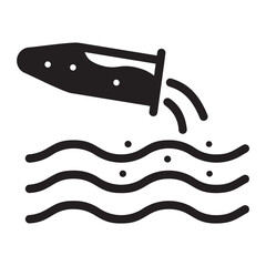 chemical leak Solid icon