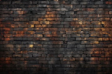 plain smooth dark black brick texture concrete wallpaper background