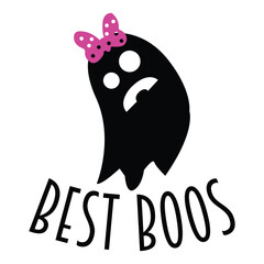Best Boos - Happy Halloween T shirt And SVG Design, Happy Halloween, thanksgiving SVG Quotes Design, Vector EPS Editable Files Bundle, can you download this Design.