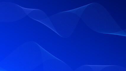 abstract background with waves