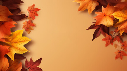 Naklejka na ściany i meble Autumn Delights Unveiling Seasonal Savings in Our Fall Sale Flyer