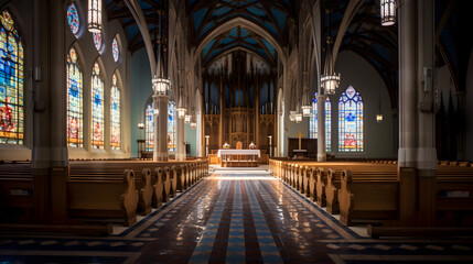 Glimpses of Grace Church Interiors