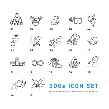 SDGsアイコンセット