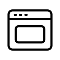 Obraz premium Website Icon Vector Symbol Design Illustration