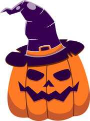 Pumpkin Halloween Illustration
