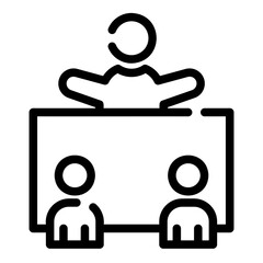 meeting Line Icon