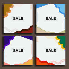 Social media post template. Great for backgrounds, sales promotions, product marketing, flyers, banners, internet advertising, internet marketing etc. Editable