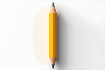 Pencil seen from the front