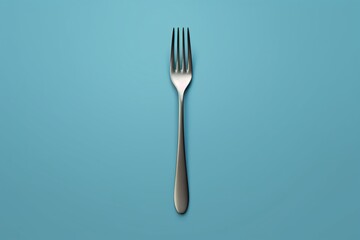 Graphic illustration of a fork - obrazy, fototapety, plakaty