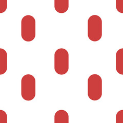 Digital png illustration of red shapes on transparent background