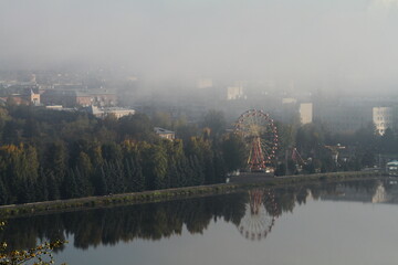 Fototapeta premium morning in the city