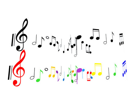 music notes symbols