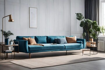 a versatile Scandinavian sofa that can be easily transformed into a bed or lounge