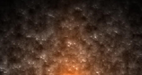 Abstract orange glowing smoke from campfire background