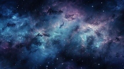  a very large space filled with stars and a lot of clouds.  generative ai