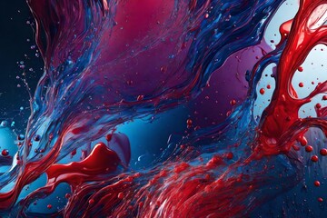 abstract liquid background generated by AI technology