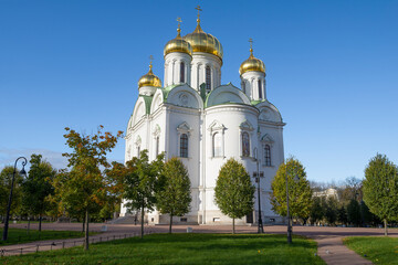 Catherine's Cathedral (Cathedral of the Holy Great Martyr Catherine) on a sunny October day....