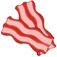 Bacon gilded cartoon