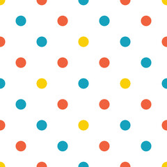 seamless pattern with circles. vector dots ilustrasion