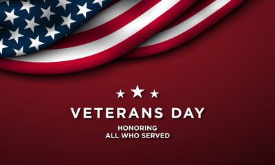Veterans Day Background Design. - obrazy, fototapety, plakaty