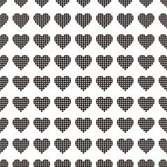 seamless pattern with love dots