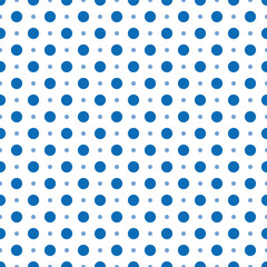 seamless pattern with dots blue