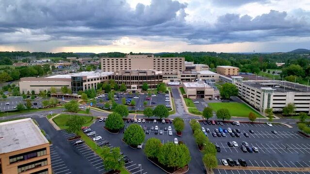 aerial pullout johnson city medical center in johnson city tennessee