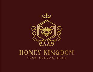 Honey Kingdom - Bee Logo