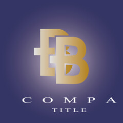 Obraz premium Creative letter logo Concept