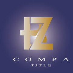 Obraz premium Creative letter logo Concept