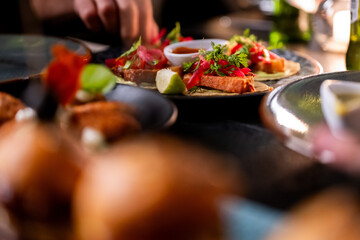 Tacos de pork belly