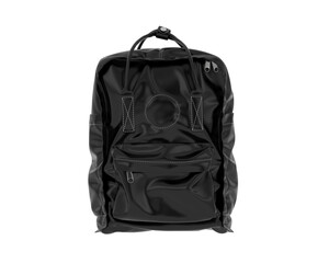 Backpack isolated on transparent background. 3d rendering - illustration