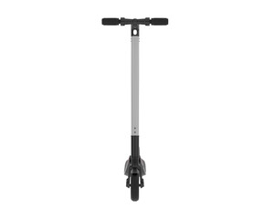 Electric scooter isolated on transparent background. 3d rendering - illustration