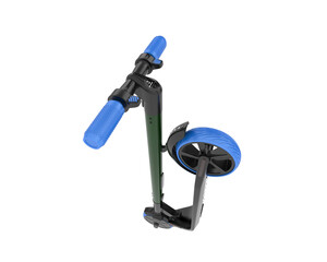 Electric scooter isolated on transparent background. 3d rendering - illustration