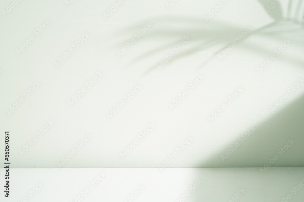 Poster perspective room with soft shadow overlay