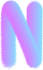 Letter illustration. Hand drawn picture