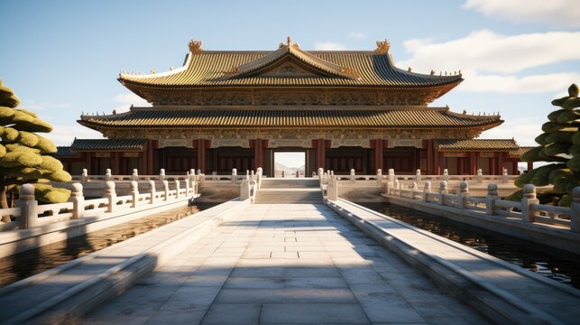 The Chinese palace.