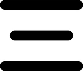 Hamburger menu flat icons. UI Website design elements. Navigation Icons for Mobile App and User Interface. Vector illustration.