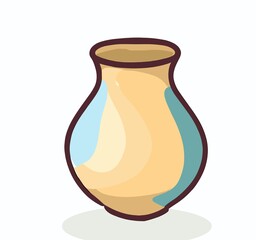 illustration of vase