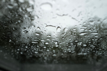 Obraz premium goutte de pluie