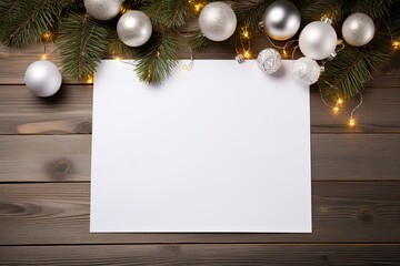 Christmas greeting card or white paper ม wallpaper embodies the festive beauty of the season