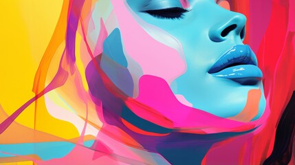 Colorful Mind: Abstract Minimalistic Art Exploring Emotion Through Hues