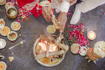 Indian wedding ceremony