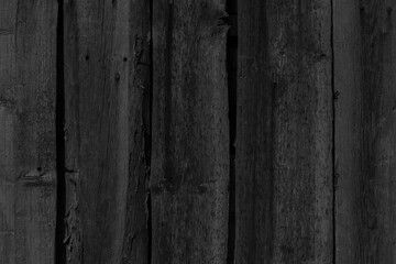 old rural wooden fence made of boards background