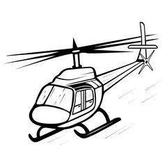 Helicopter Illustration