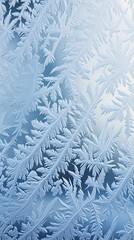 A frosted glass window with intricate patterns and textures