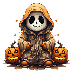 Tradition Halloween Clipart Illustration