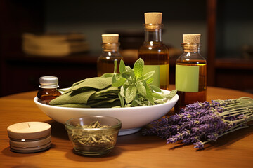 Holistic harmony where herbal spa treatments converge
