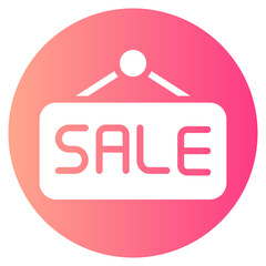 sale gradient icon